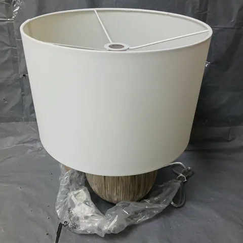 IDEAL HOME SCRATCH TABLE LAMP IN NATURAL