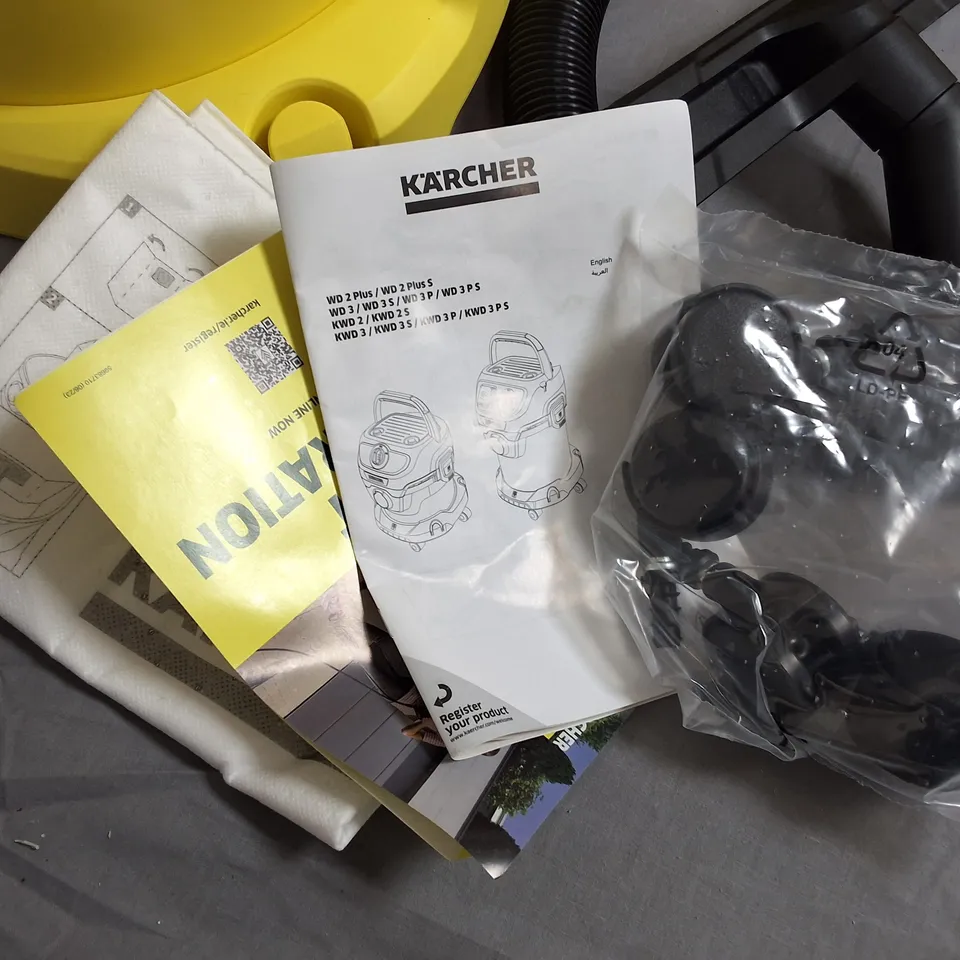 KARCHER WD 2 PLUS VACUUM CLEANER