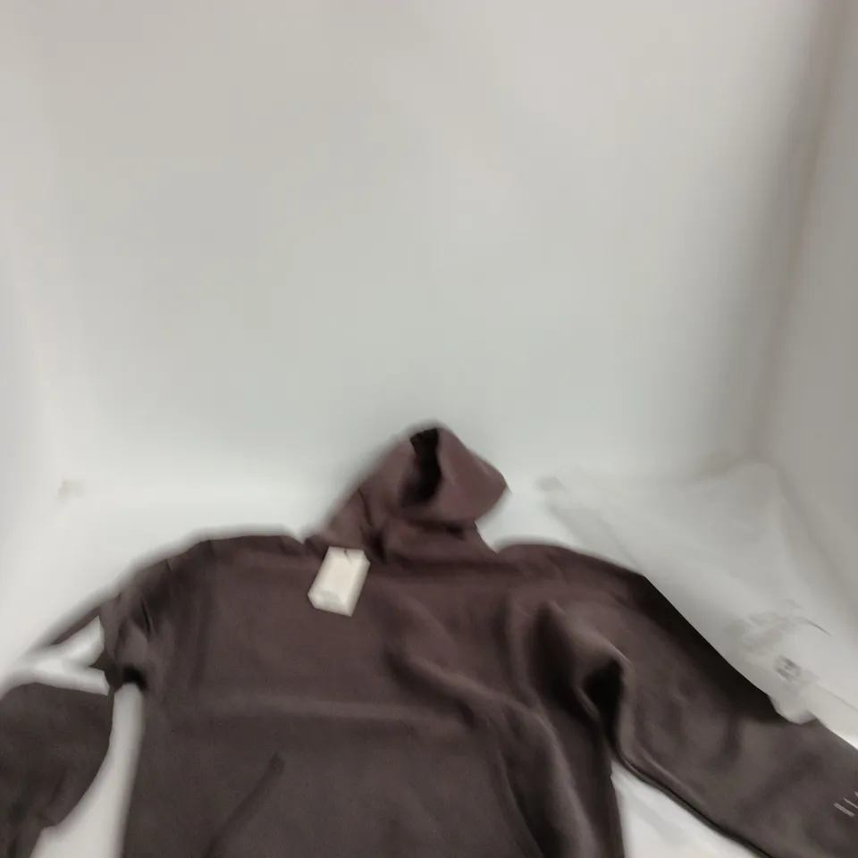 BLAKELY WOMEN'S HOODIE – DARK BROWN – SIZE L
