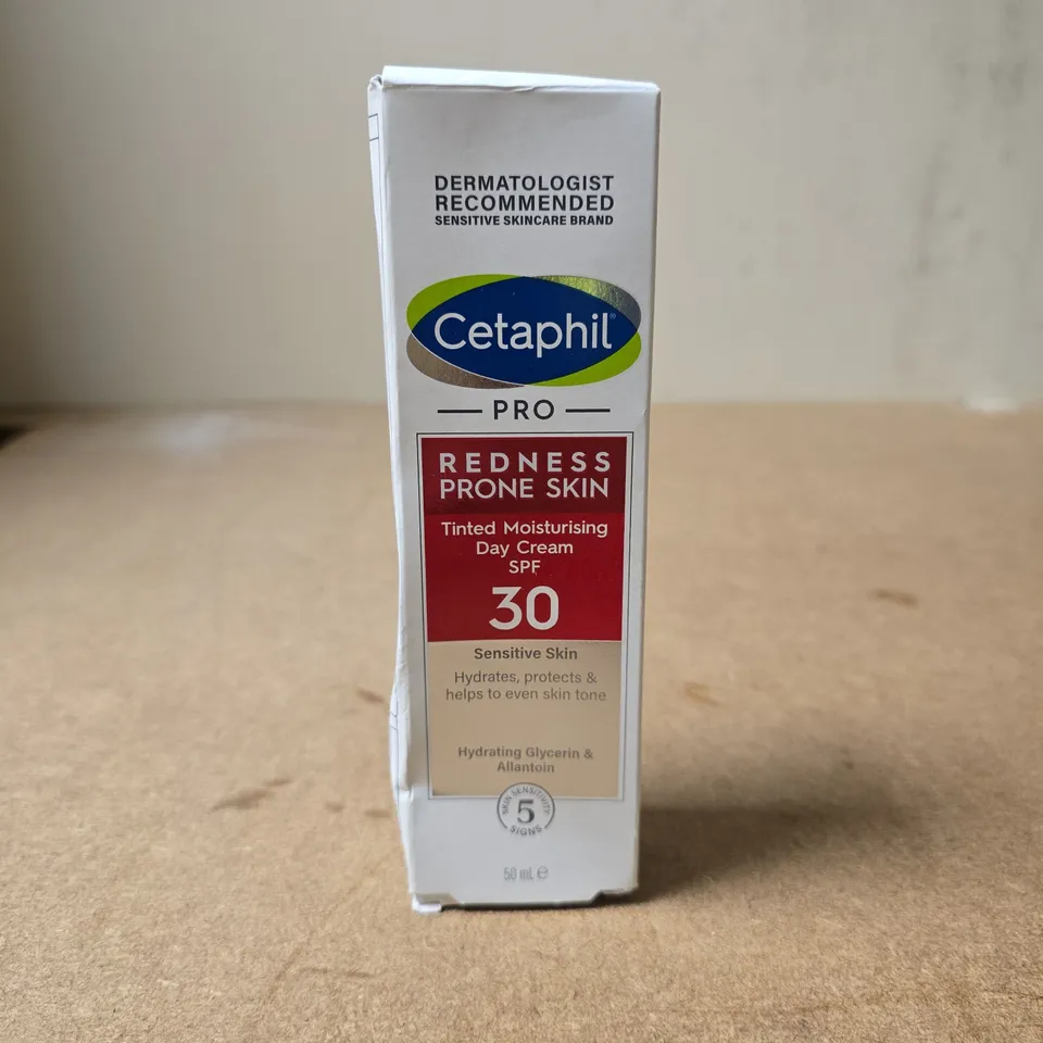 CETAPHIL PRO REDNESS PRONE SKIN TINTED MOISTURISING DAY CREAM SPF 30 SENSITIVE SKIN 50ML