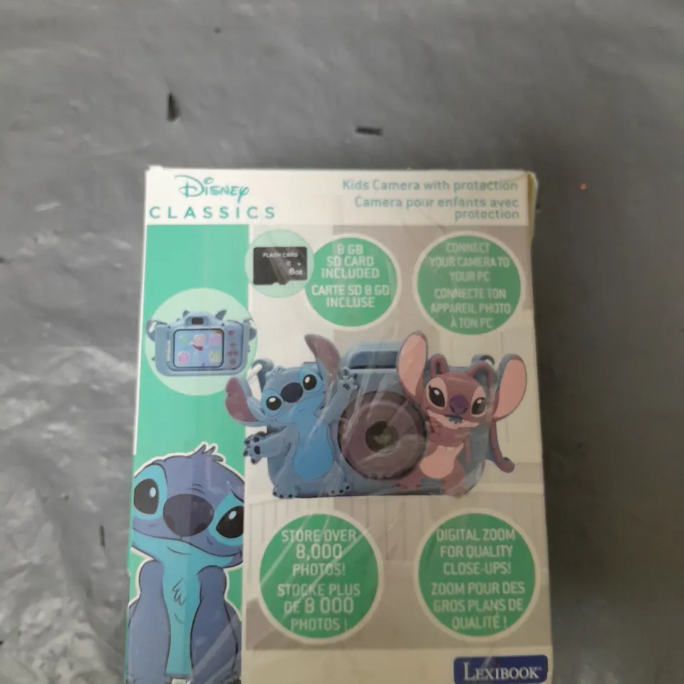 DISNEY CLASSICS LILO AND STITCH KIDS CAMERA WITH PROTECTION RRP £29