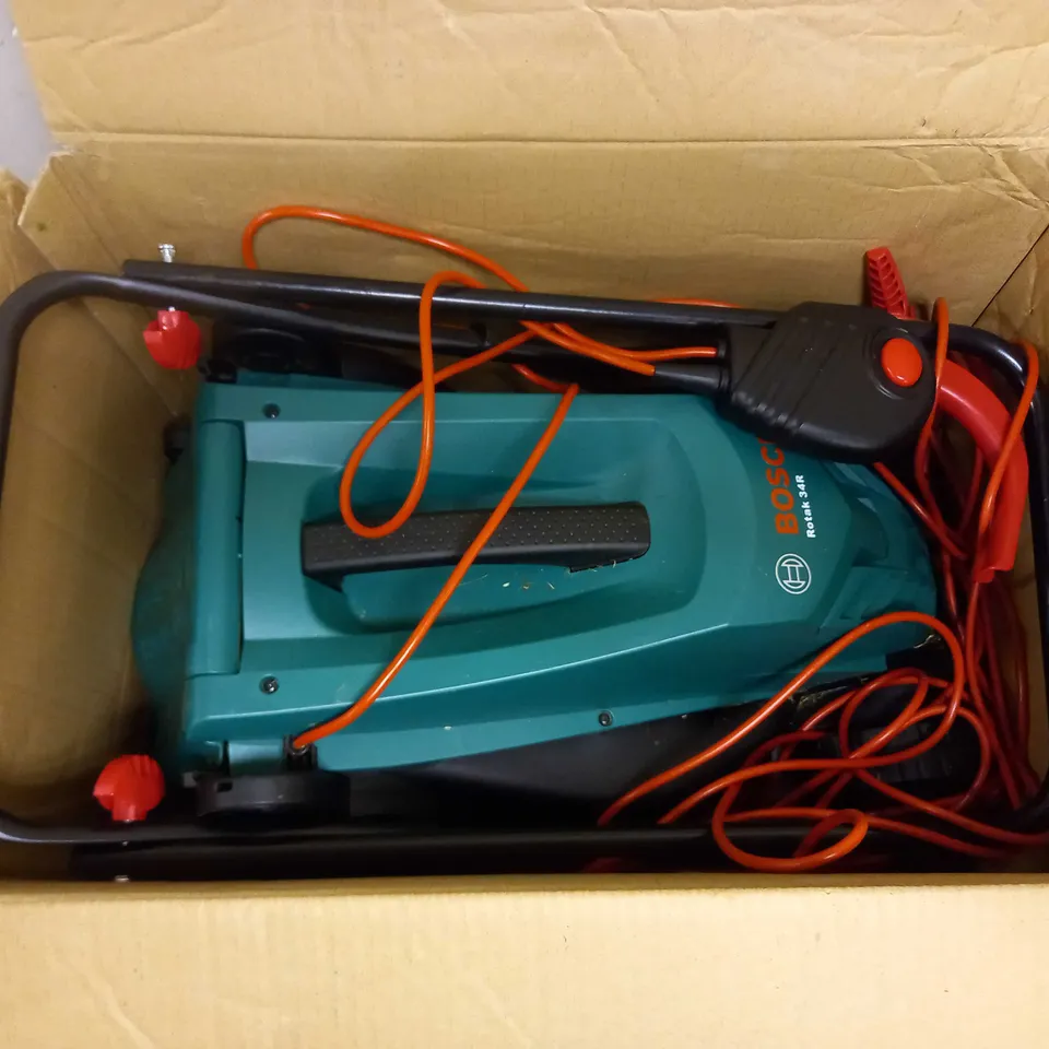 BOSCH ELECTRIC LAWNMOWER ROTAK 34R