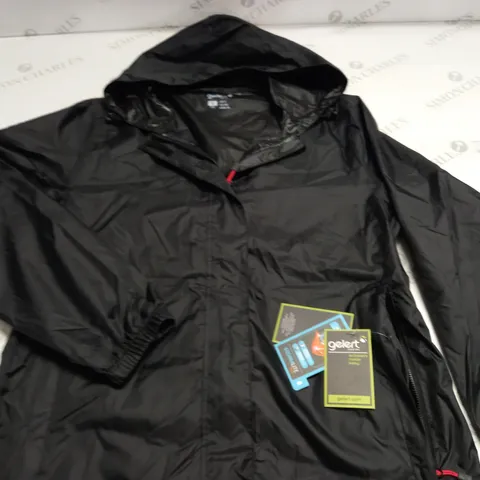 GELERT PACKAWAY BLACK JACKET - 10 S