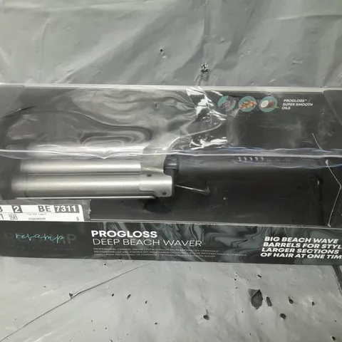 BOXED REVAMP PROFESSIONAL PROGLOSS DEEP BEACH WAVER WV-2000-EU