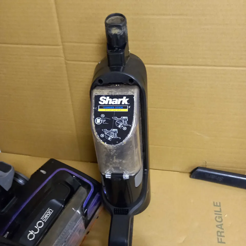 SHARK CORDED STICK VACUUM CLEANER