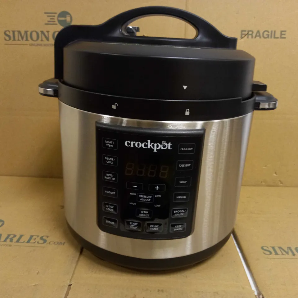 CROCKPOT TURBO EXPRESS PRESSURE MULTICOOKER