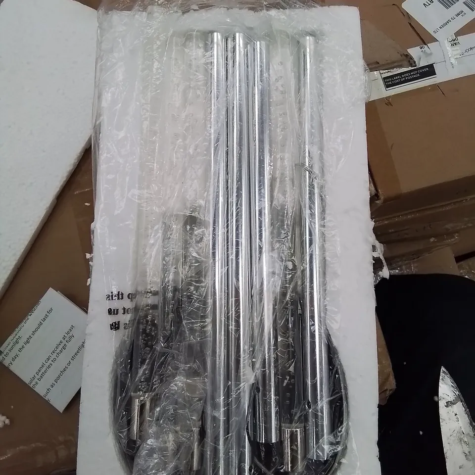 A SET OF LED SOLAR WIND CHIMES