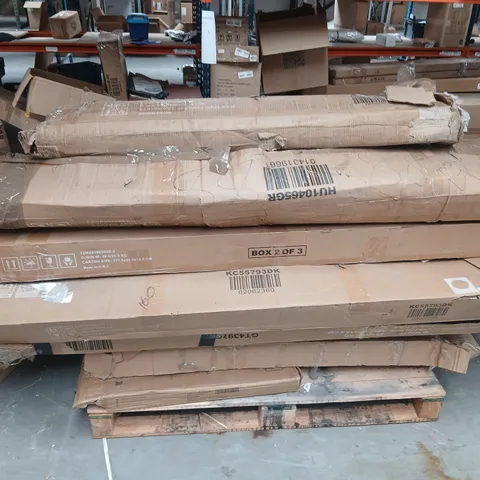 PALLET OF ASSORTED FURNITURE AND PARTS
