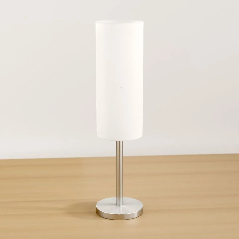 ARDILLA 46CM SATIN NICKEL TABLE LAMP 
