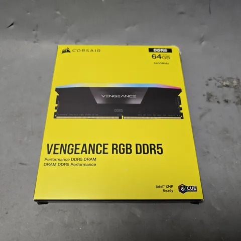 SEALED CORSAIR DDR5 32GB X 2 6400MHZ VENGEANCE RAM 
