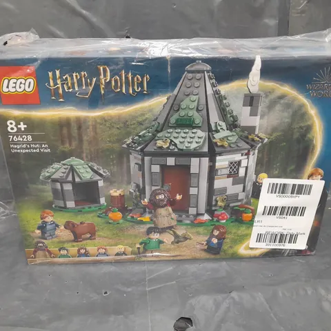 BOXED LEGO HARRY POTTER HAGRID’S HUT: AN UNEXPECTED VISIT 76428