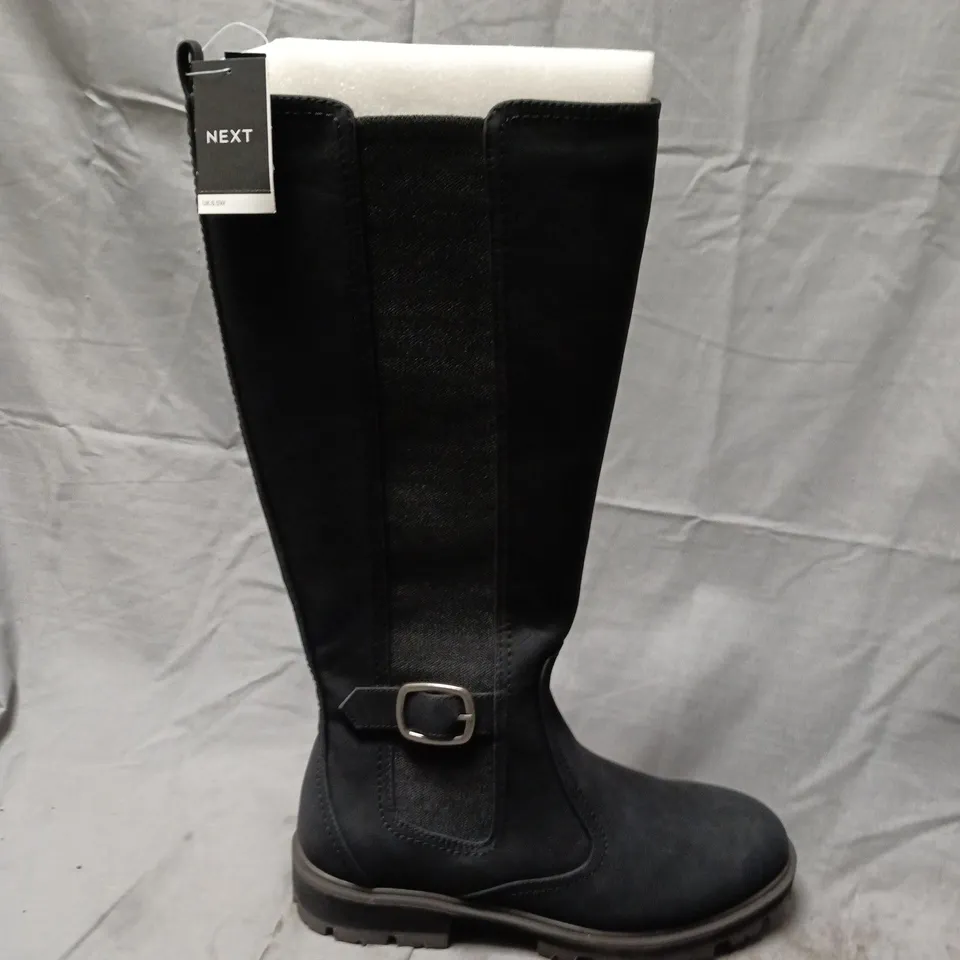 NEXT WOMEN'S KNEE-HIGH BOOTS, BLACK, UK 7 (EU 40)