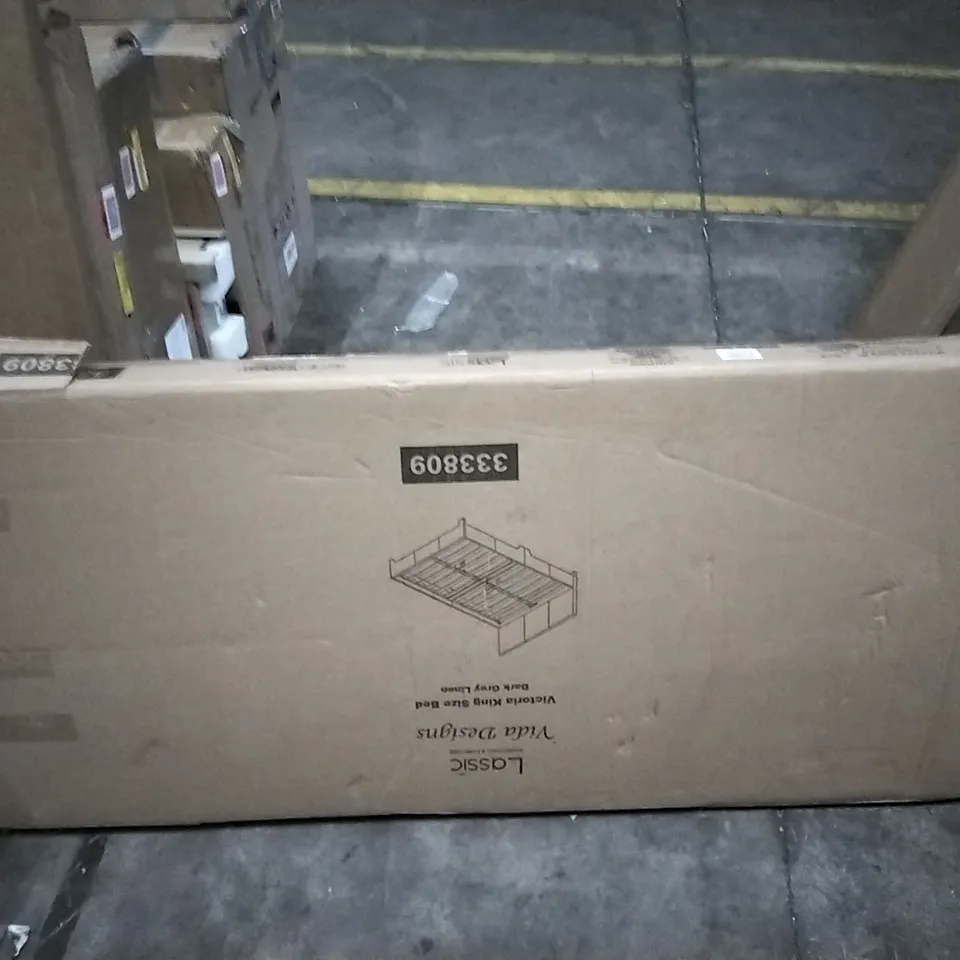 BOXED LASSIC VICTORIA KING DIZE BED - KING