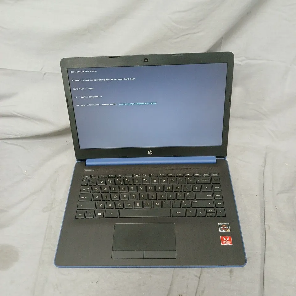 HP LAPTOP 14-CM0XXX RYZEN 3 2200U, 4GB RAM, 128GB – BLUE