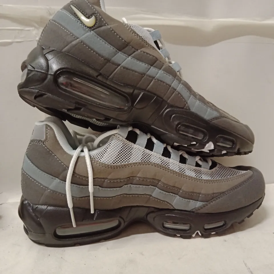 BOX TO CONTAIN APPROXIMATELY 8 PAIRS OF TRAINERS SIZES VARY