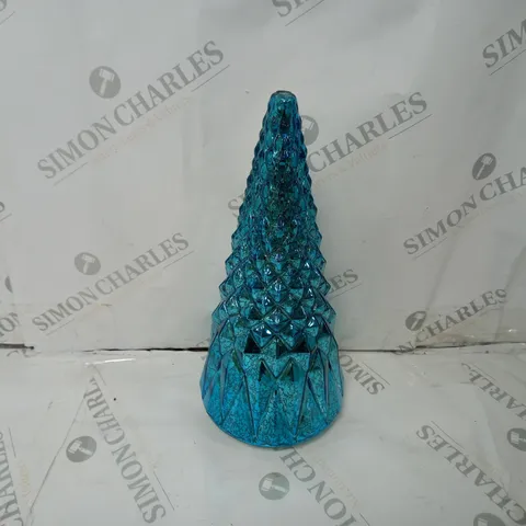 MR CHRISTMAS SPECIALTY MERCURY GLASS LIGHT UP, BLUE, STAR
