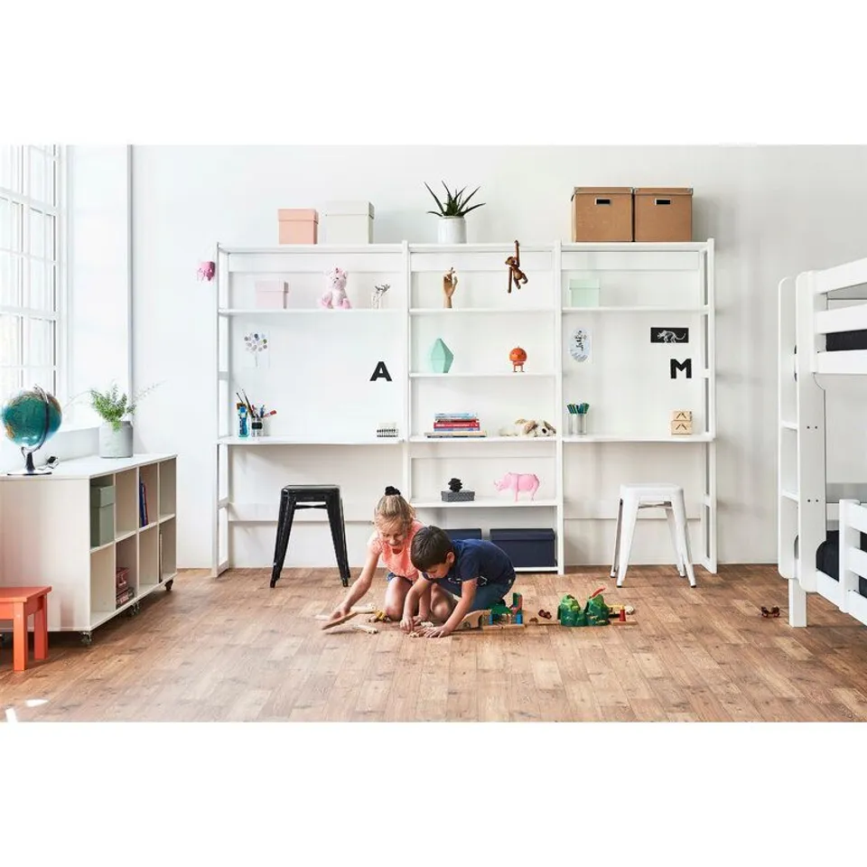 BOXED STOREY SHELF 100CM DESKTOP 