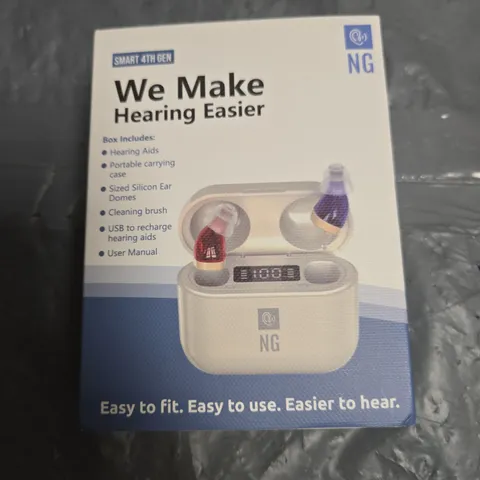 NG HEARING AIDS – WE MAKE HEARING EASIER SMART 4TH GEN