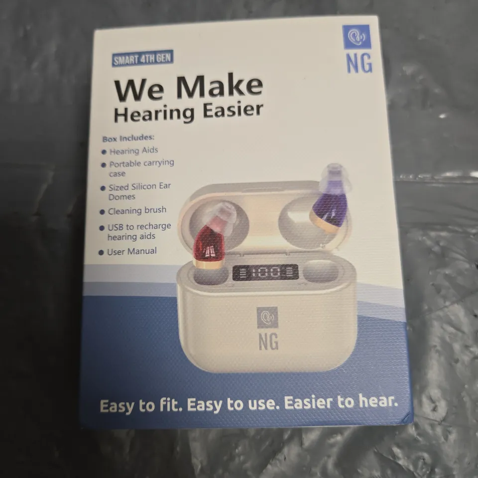 NG HEARING AIDS – WE MAKE HEARING EASIER SMART 4TH GEN