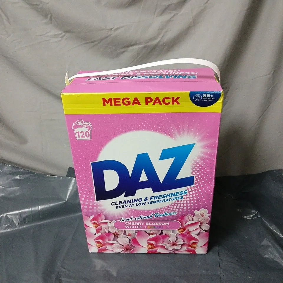 DAZ LAUNDRY DETERGENT POWDER MEGA PACK – CHERRY BLOSSOM (WHITES & COLOURS) - 6KG