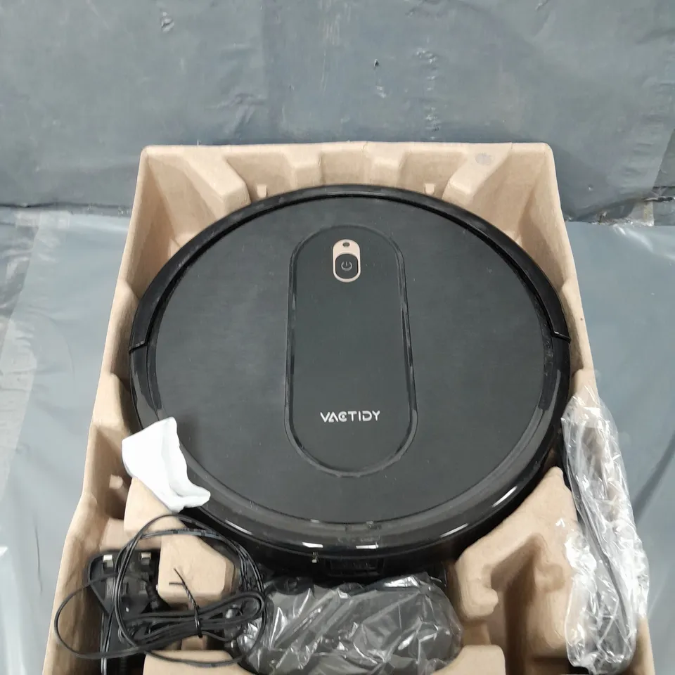 BOXED VACTIDY T6 ROBOT VACUUM CLEANER 