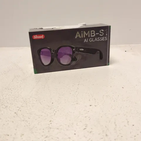 SHAEF AIMB-S1 AI GLASSES SUNGLASSES – BOXED