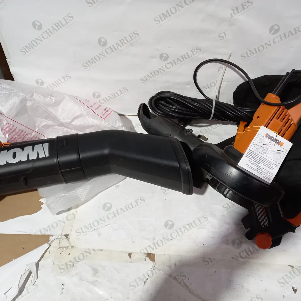 WORX 3000W GARDEN BLOWER (MODEL WG505E)