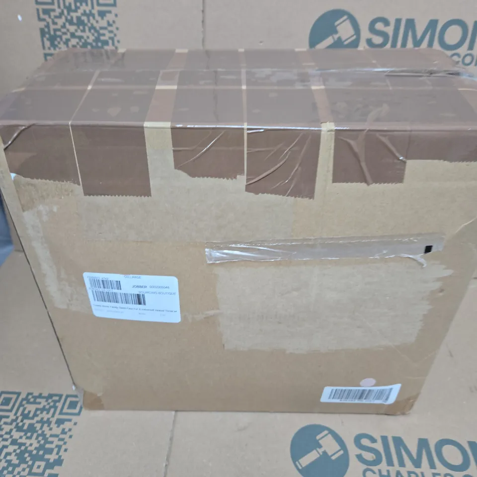 COZEE HOME FAMILY SIZED FAUX FUR & VELVETSOFT HEATED THROW