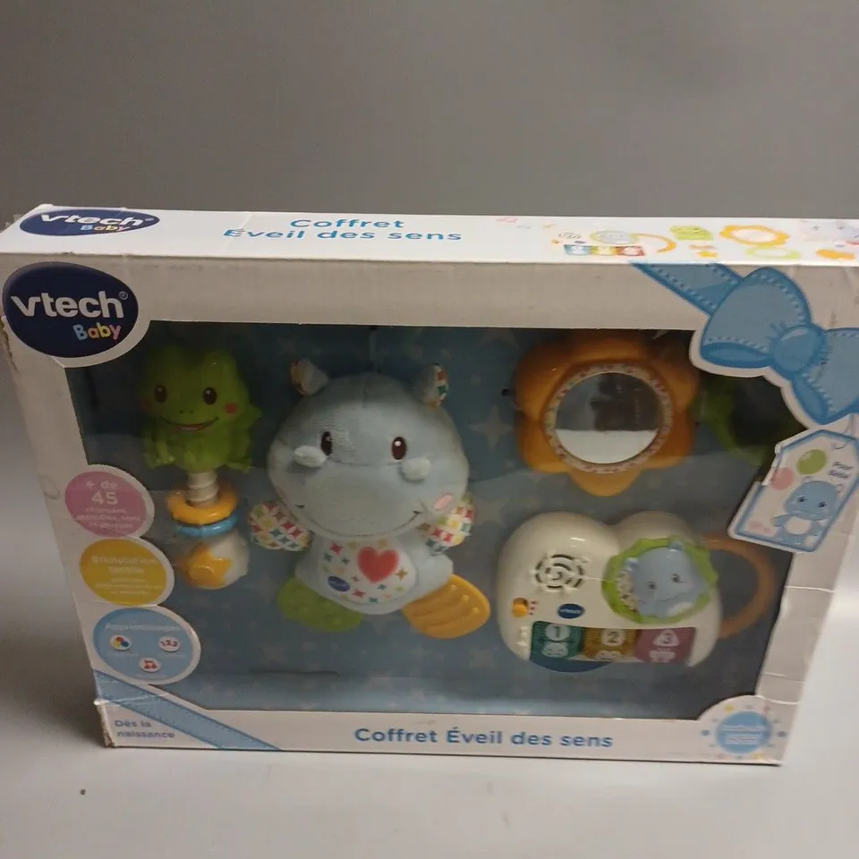 BOXED VTECH BABY BIRTH BOX AWAKENING THE SENSES TOY 