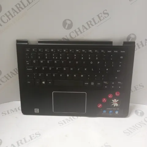 LENOVO YOGA 300 LAPTOP KEYBOARD AND MOUSE TRACKER SURFACE
