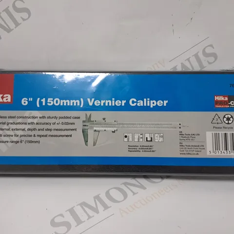 SEALED HILKA 6 150MM VERNIER CALIPER