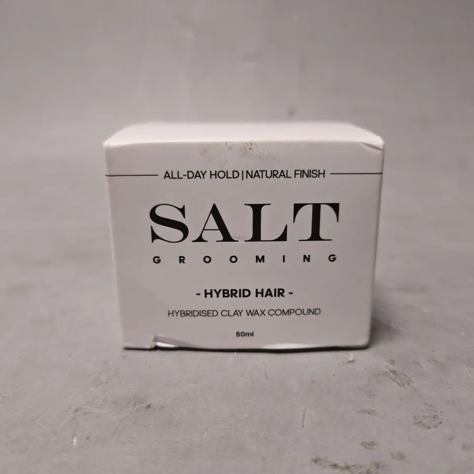 BOXED SALT GROOMING HYBRID HAIR CLAY WAX 