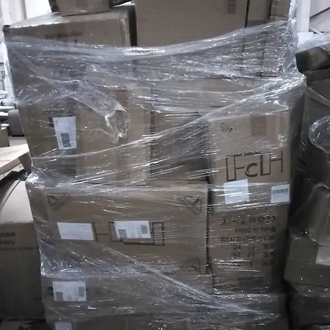 PALLET OF HOUSEHOLD ITEMS TO INCLUDE SUITCASE, PRESSURE WASHER ROTARY BRUSH AND OTHER ASSORTED ITEMS...