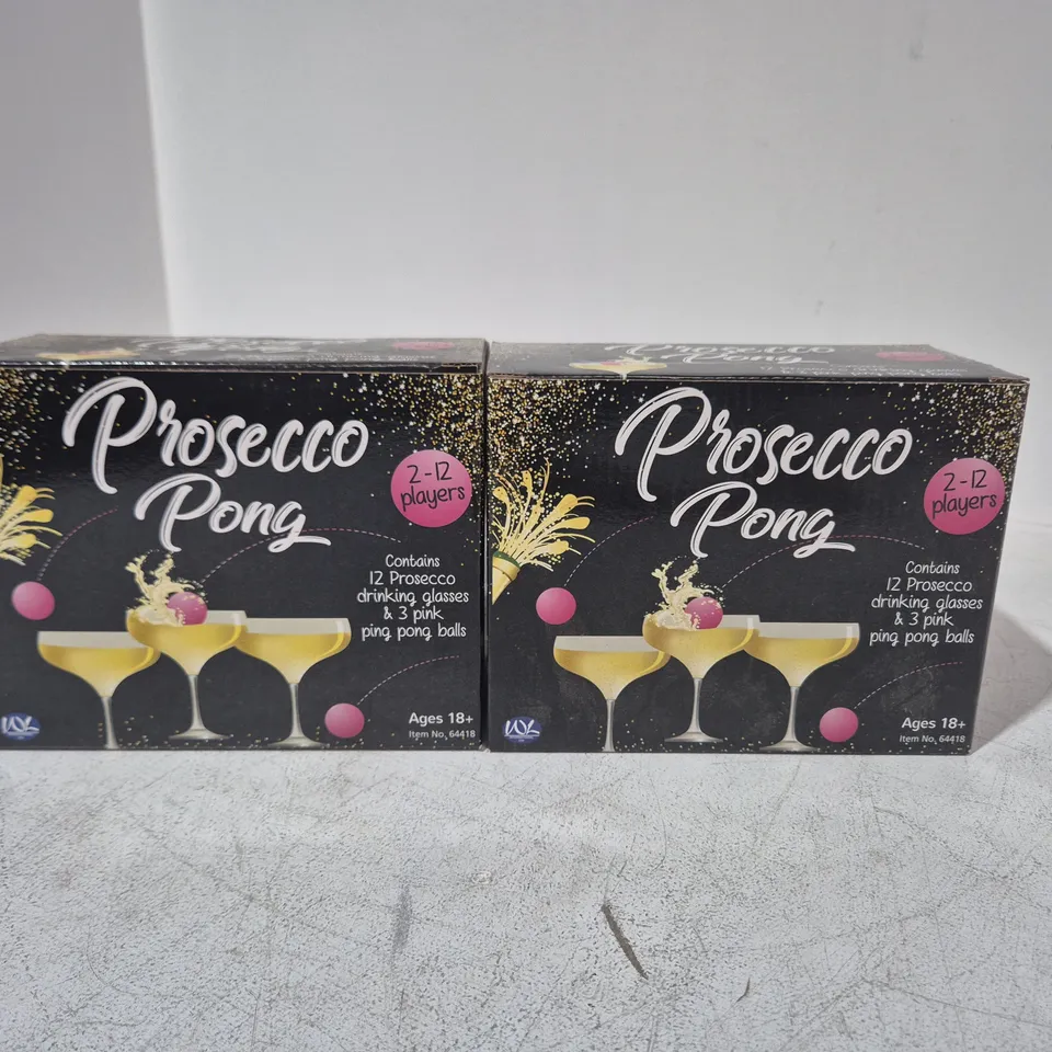 LOT OF 12 PROSECCO PONG PARTY GAMES