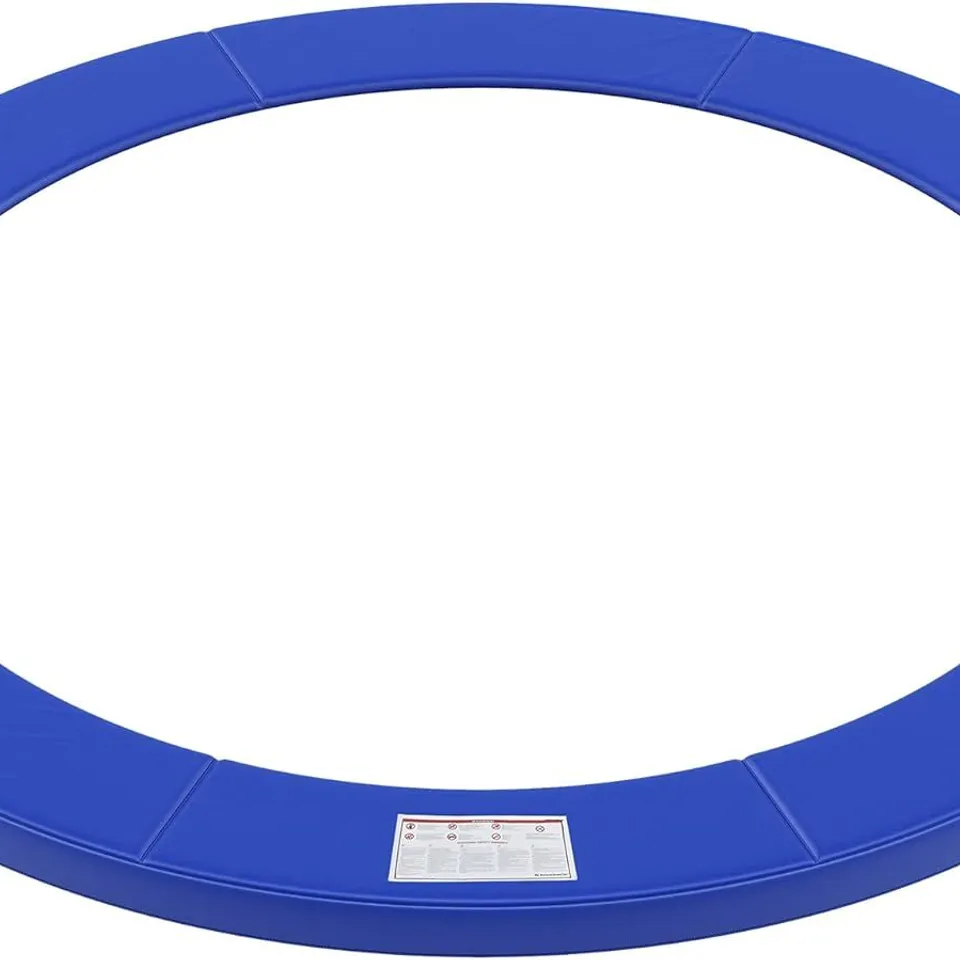 BOXED SONGMICS 8 FT TRAMPOLINE SAFETY PAD REPLACEMENT - BLUE