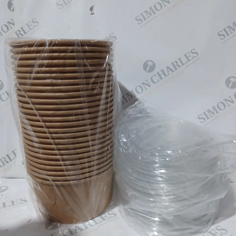 BOXED GRAB & GO SALAD BOWL WITH PET LID (APPROX 6X25)