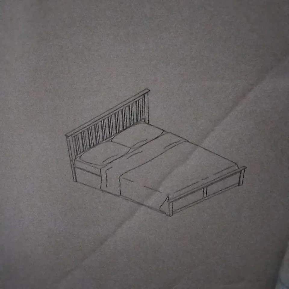 BOXED 135CM PHOENIX OTTOMAN BED WHITE (4 BOXES)