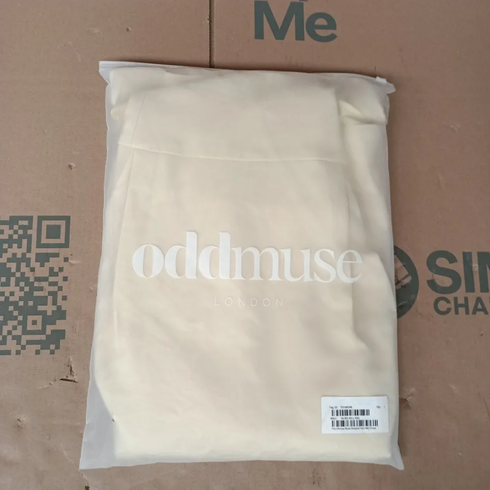 BAGGED ODDMUSE THE ULTIMATE MUSE DROPPED HEM MIDI DRESS IN YELLOW SIZE UNSPECIFIED