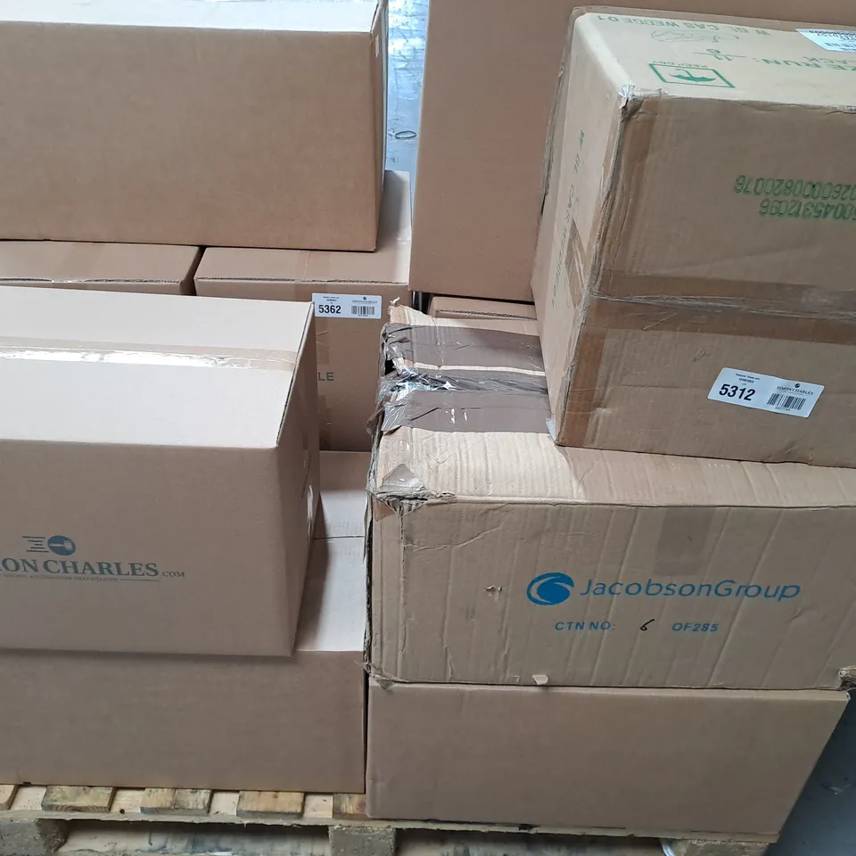 PALLET TO CONTAIN APPROXIMATELY 10 BOXES OF ASSORTED SHOES AND FOOTWEAR ITEMS IN VARIOUS STYLES AND SIZES - COLLECTION ONLY