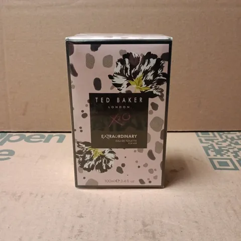 BOXED AND SEALED TED BAKER LONDON X2O EXTRAORDINARY EAU DE TOILETTE FOR HER 100ML