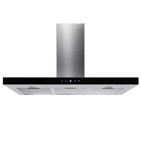 BOXED ELECTRIQ 90CM STAINLESS STEEL SLIMLINE TOUCH CONTROL COOKER HOOD A+++ COMPARE SKU: EIQ90TOUCHSLIMHEA QUICKFIND CODE: 1803024