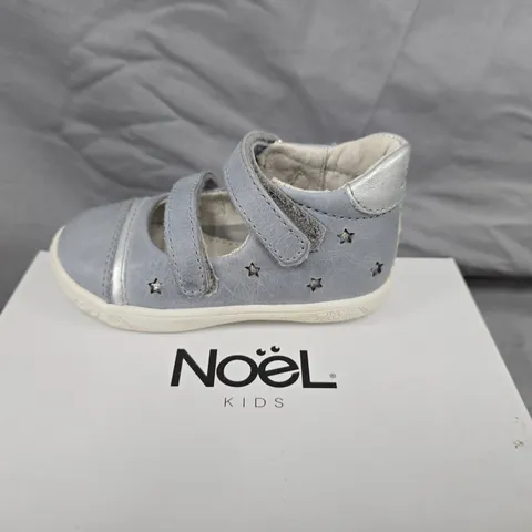 NOËL KIDS MINI ALENA GREY VELCRO SHOES –(EU 22)