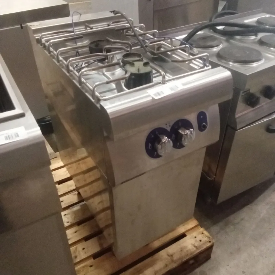 HOBART BONNET GAS 2 RING BOILER TOP ON PEDESTAL