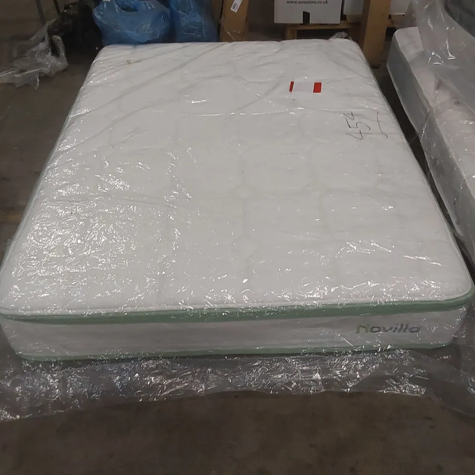 QUALITY BAGGED 5' KING SIZE NOVILLA 27cm DEEP ORTHA MEMORY FOAM POCKET SPRUNG ZONED MATTRESS