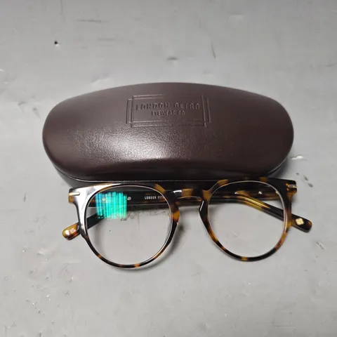 LONDON RETRO GOLDHAWK HAVANA MAGNIFICATION GLASSES - MAGNIFICATION UNSPECIFIED