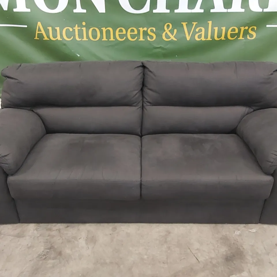 DESIGNER DANIELLE 3 SEATER FABRIC UPHOLSTERED SOFA