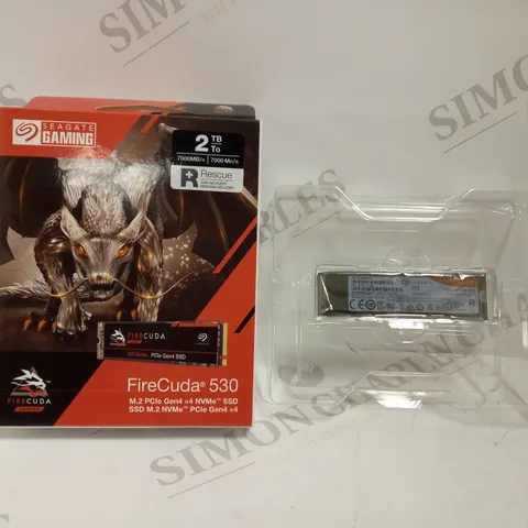 SEAGATE 2TB FIRECUDA 530 M.2 GEN 4 NVME SSD