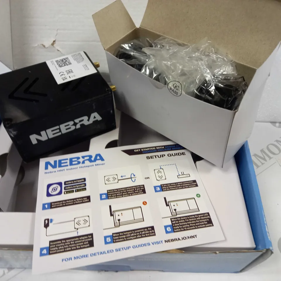 BOXED NEBRA HNT INDOOR HOTSPOT MINER ROCK PI VERSION