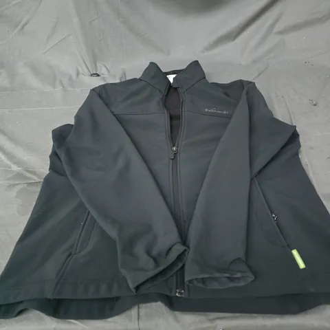 KATHMANDU BLACK ZIP JACKET – UK SIZE 16 – MADE IN VIETNAM