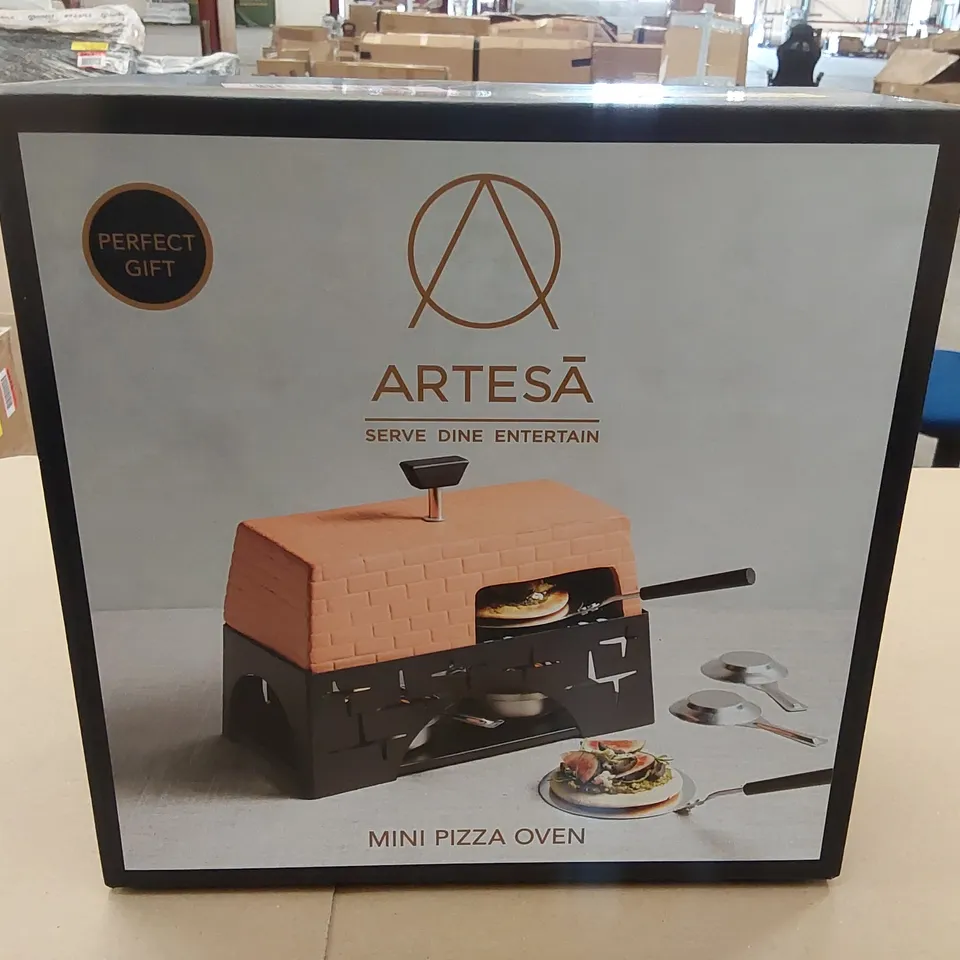 BOXED ARTESA MINIATURE PIZZA OVEN (1 BOX)